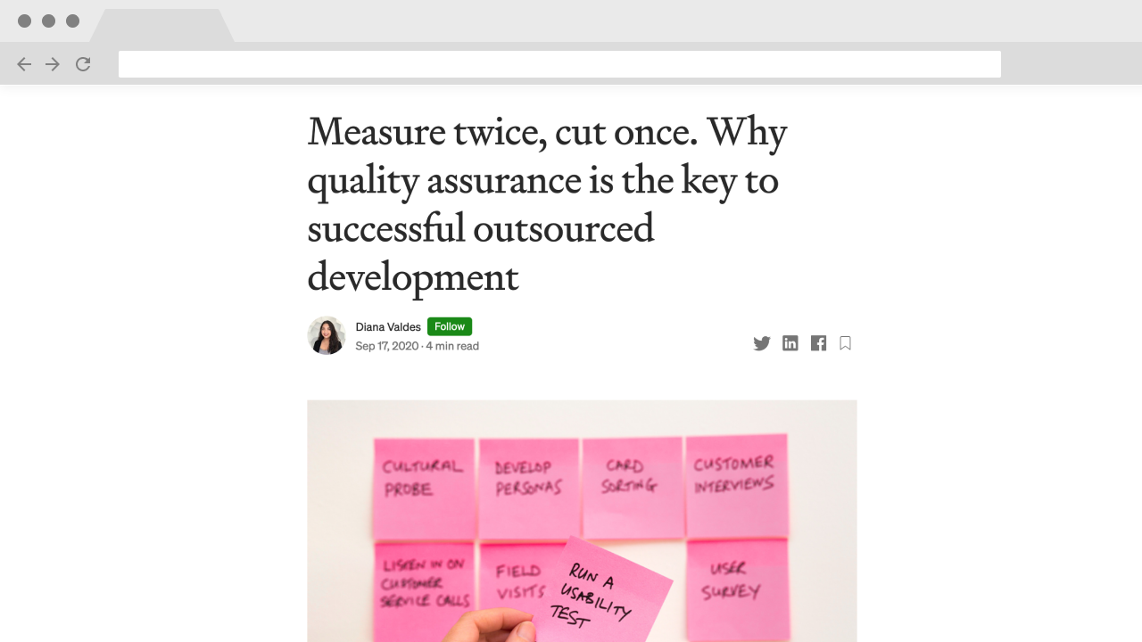 QA Blog Preview